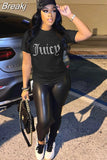 Summer Juicy Diamonds Print Tshirt Women Round Neck Short Sleeve Top Female Pattern Harajuku Tshirt 2023 New