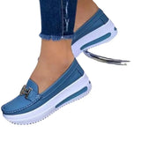 Spring New Platform Comfortable Women Sneakers Fashion Thick Bottem Casual Shoes Women Increase Vulcanize Shoes Plus