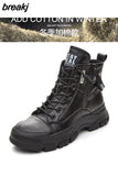 Flats Woman Sneakers Women's Shoes Ladies Casual Breathable Female Ankle boots Lace Up Woman Comfort High Top Shoes