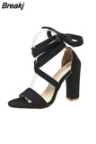 New Summer Women's High Heels Stiletto Women's Sandals Fashion All-match Zipper Sexy Open Toe Buckle Sandals Women