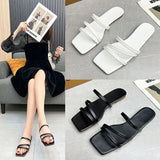 Breakj Female Flat Bottom Outside The New 2023 Summer Fairy Wind With Slippers Casual Beach