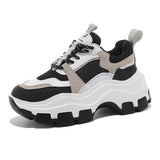 Size Daddy Shoes 21 Spring And Summer New Matching Single Shoes Thick Soles Casual Lace Up