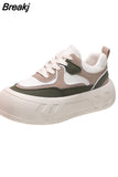 Women Chunky Mesh Sneakers Platform Sports Shoes New 2023 Spring Summer Thick Bottom 5cm Women's Casual Shoes Color
