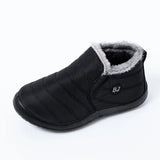 Women Sneakers Winter Warm Women Casual Shoes Plush Waterproof Sneakers Women Shoes Slip On Woman Vulcanized Shoes