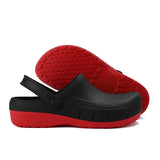 Men Chef Clogs Men Kitchen Shoes EVA Injection Shoes Anti-slip Outsole Comfortable Garden Clogs Waterproof Sandal Big Size