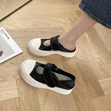 Shoes Thick Bottom Round Toe Shoes Spring Shallow Mouth Women Shoes Thick Bottom Medium Heel Single Shoes