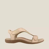 Breakj New 43 Plus Size Thick Platform Heel Shoes Velcro Buckle Sandal