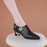 Femininas Women Cute Comfortable Beige Pu Leather High Heel Boots Ladies Casual Black High Quality Autumn Boots
