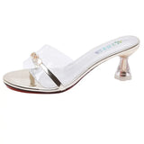 Breakj New High-Hee Cold Slippers Women And