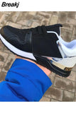 Women Sneaker Autumn Casual Breathable Suede Leather Platform Sport Shoes Fashion Running Walking Lace Up Ladies Shoes