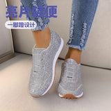 Breakj New Women's Single-Shoe Lid Water Drill Tight Casual Single-Shoe Thick-Soled Fish Mouth Single
