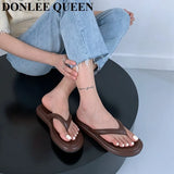 Brand Slippers Summer Shoes Women Flat Casual Slides Leisure Sandal Female Beach Flip Flops Green Slipper Sandales