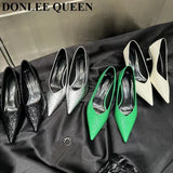 Women Shoes Pointed Toe Thin Heel 5cm Pumps For Dress Party Female Office Lady Shoes Fashion Candy Color Spring Zapatillas