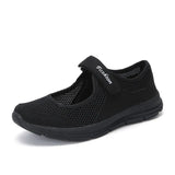 Breakj 2023 New Old Shoes Light Casual Shoes Comfortable Walking Women's Shoes Magic Sticker Mom Shoes 35-42