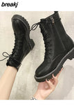 Winter Fashion Zipper Round Head Women's Warm Non-slip Snow Boots Casual Flat Shoes Comfortable Deodorant