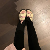 Size 35-40 Summer Shoes Real Leather Beach Ladies Flat Heel Shoes Fashion Casual Female Buckle Strap