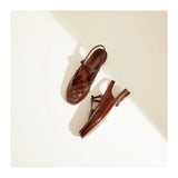 Vintage Elegant Women Shoe Summer New Woven Temperament Sandals Women Roman Single Shoe Fisherman Women Shoe Mujer