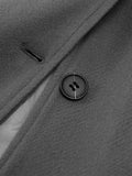 V-neck Single Breasted Long Sleeved Jacket Women's Fashion Casual Autumn Winter Warm Coat 2023 Female Chic Street