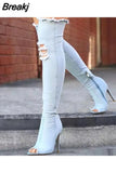 Women Thigh High Boots Women Thigh High Boots 2023 Winter Women Boots High Heels Tassel Boot Ladies Shoes Good Service