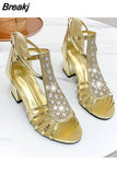 fashion Ladies Shoes women's Sandals Summer Wedges Gladiator Sandals Women Casual Roman Buckle Ladies Sandals Womens