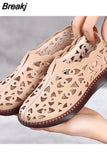 New Spring Sandals Women Fashion Breathable Flat Woemn Shoes Soft Non-slip Comfortable Plus Size Sandalias De Mujer