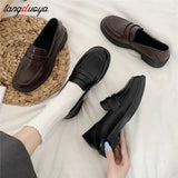 Women's loafers Shoes Mary Jane Shoes Oxfords loafers women Girls Japanese School Jk Uniform Lolita Shoes College Gothic