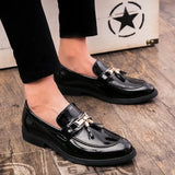 new Fashion men Dress Shoes Loafers Leather Oxford business Shoes for Men lace up Formal Mariage Wedding party Shoes