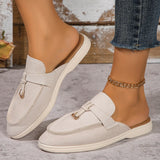 Women's Sneakers Flat Casual Shoes 2024 Slip on Ladies Loafers Vulcanized Shoes Walking Sneaker Slippers Women Plus