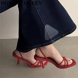 Brand Open Toe Platform High Heel Sandal Fashion Ankle Strap Gladiator Party Dress Shoe Women Summer Wedding Pumps