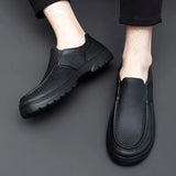 new Chef Shoes Non-slip Oil-resistant Wear-resistant Lightweight Men's Shoes Slip On Size