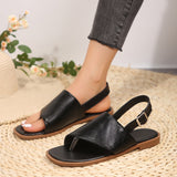 Breakj Sandals Women 2025 Summer New Low-Heeled Jacket Back With Sandals Fashion Square Heel Shoes