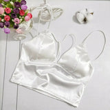 Crop Top Casual Strap Vests Wrap Chest Underwear Padded Bra New Crop Top Party Club Bustier Bra Backless Bandage