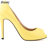 Platform Wedding Shoes Summer Sexy Womens Open Toe High Heels Sandals Peep Pumps US 5-10