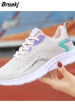 Women Casual Shoes Fashion Outdoor Sports Running Shoes Light Luxury Sneakers Breathable Walking Shoes Mesh Women Vulcanize