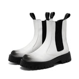 Breakj Size Men's Martens 45 British Wind Chelsea Men's Boots 46 Winter Cargo High-Top Leather Boots And Down