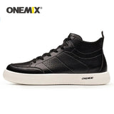 Skateboarding Shoes Light Cool Sneakers Soft Micro Fiber Leather Upper Elastic Outsole Men Shoes Walking EUR Size