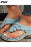 Women Sandals 2023 New Summer Shoes For Women Low Heels Sandals Summer Flip Flops Women Indoor Outdoor Slippers Sandalias