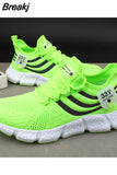 Men Sneakers Summer 2023 Mesh Breathable White Running Tennis Shoes Comfortable Outdoor Sports Men Brand Shoes Tenis