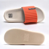 Mute Sippers Men Platform Shoes EVA Soft Indoor Home Slides For Men Non-slip Summer Sandals Couples Bathroom Shoes