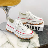 Chunky Platform Shoes for Women 2023 Spring Casual Sneaker Luxury Designer Shoes Girls Flats Sports Thick Bottom