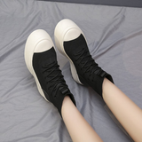 HighTop Shoes Women Spring Autumn New Leisure Breathable Socks Short Boot Ankle Shoes Fashion Women Boot Tennis