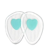 Pair Forefoot Orthopedic Insoles Women Soft Silicone Gel Cushion Relieve Foot Pain Metatarsal Support Insert Pad Shoes