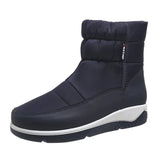 Thicken Warm Waterproof Snow Boots Women 2022 Winter Long Plush Platform Ankle Boots Woman Non Slip Cotton Padded