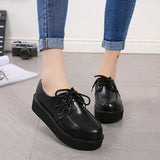 Original Thick-Soled Shoes, Muffin Shoes, Women's Shoes, Vivi Magazine Style English Vintage Single Shoes, Student