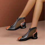 New Mesh British Short Boots Women's Summer Shoes Breathable Thin Cut Net Cool Boot Anti Slip Wear