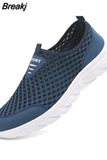 Men Shoes Casual Breathable Lightweight Sports Shoes A Pedal Comfortable Outdoor Hiking Shoes Fashion Tennis