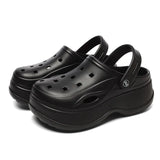 Toe Eva Platform Sandals for Women 2024 Summer Soft Thick Bottom Clogs Slippers Woman Anti-Slip Beach Slides Garden