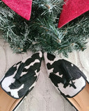 Size40-43 Women Shoes 2024 New Flat Shoes Low Heel Pointed Cow Pattern Tassel Casual Single Shoes Platform