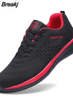 Men Sport Shoes Breathable Lightweight Running Sneakers Walking Casual Breathable Shoes Non-slip Comfortable Men Shoes
