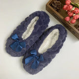 Fluffy Female Floor Slipper Women's Winter Shoes Warm Thick Fur Plush Anti-Skid Grip Sole Cute Funny Indoor Home House